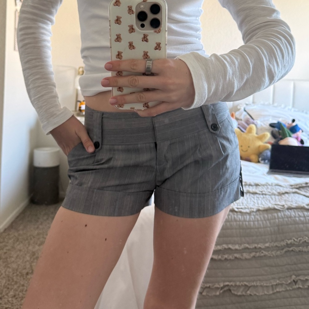 Tailored Mini Shorts